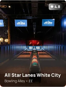 Cool place 2 in London shown in the app image